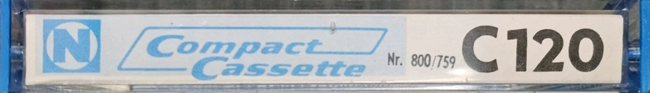 Compact Cassette Neckermann 120 "№ 800/759" Type I Normal 1976 Europe