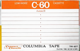 Compact Cassette Columbia 60 Type I Normal 1973 Japan