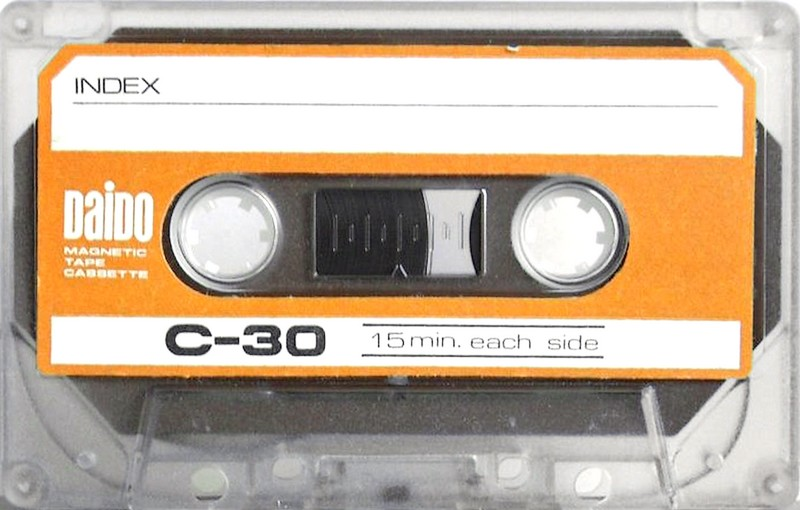Compact Cassette Daido 30 Type I Normal Europe