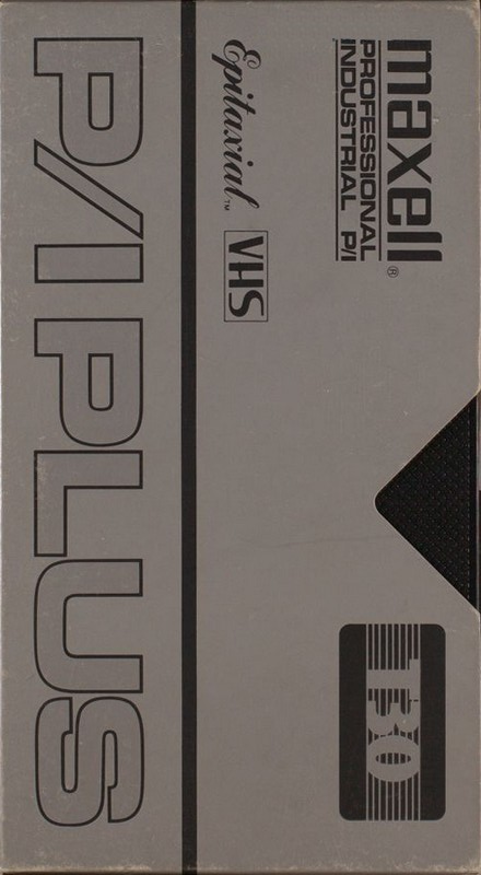 VHS, Video Home System Maxell P/I Plus 30 Type II Chrome USA