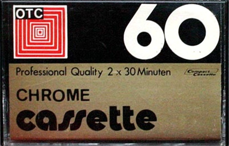 Compact Cassette OTC 60 Type II Chrome 1980 Germany