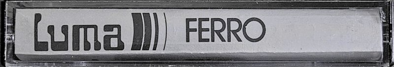 Compact Cassette Luma Ferro 60 Type I Normal 1980 Sweden