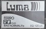 Compact Cassette Luma Ferro 60 Type I Normal 1980 Sweden