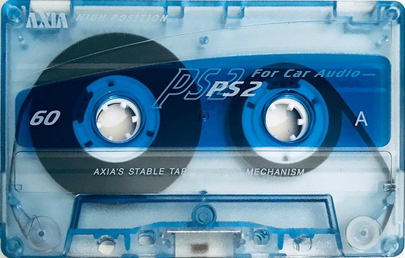 Compact Cassette AXIA PS-II / PS-2 60 "PS2L 60" Type I Normal 2000 Japan