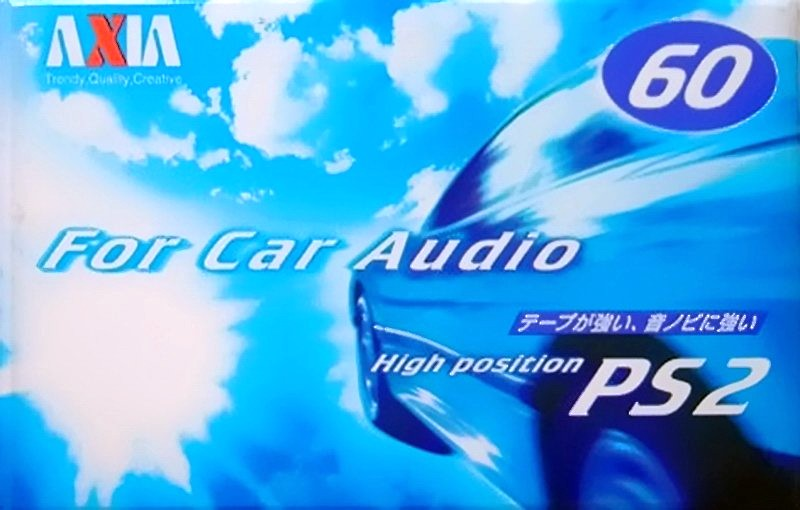 Compact Cassette AXIA PS-II / PS-2 60 "PS2L 60" Type I Normal 2000 Japan