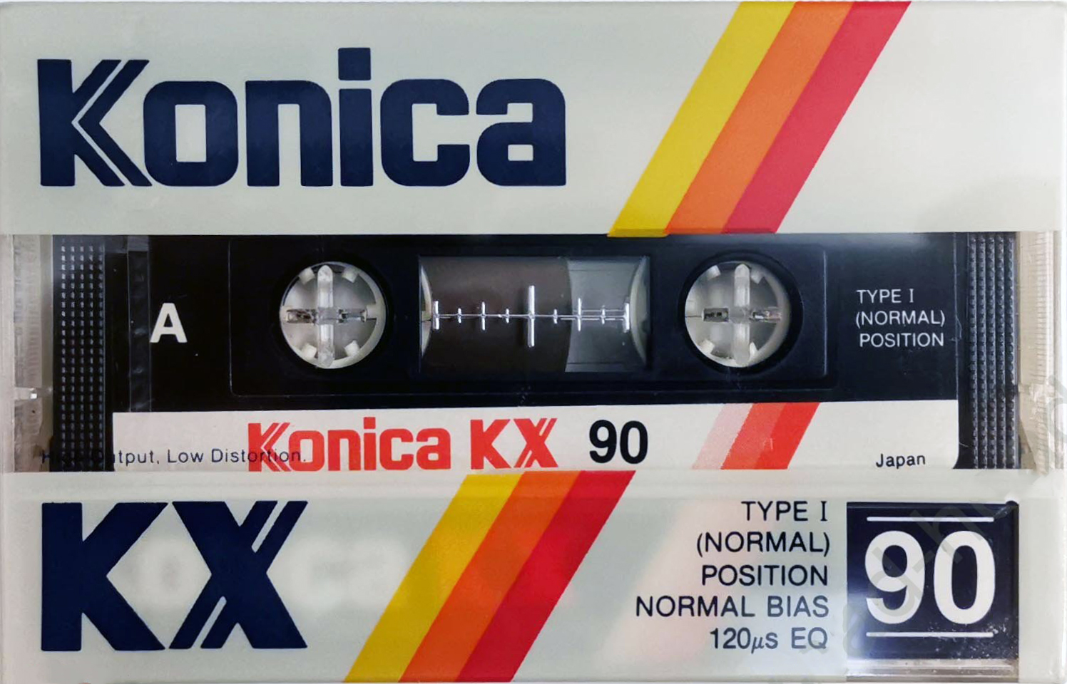 Compact Cassette Konica KX 90 Type I Normal 1988 Europe
