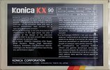 Compact Cassette Konica KX 90 Type I Normal 1988 Europe