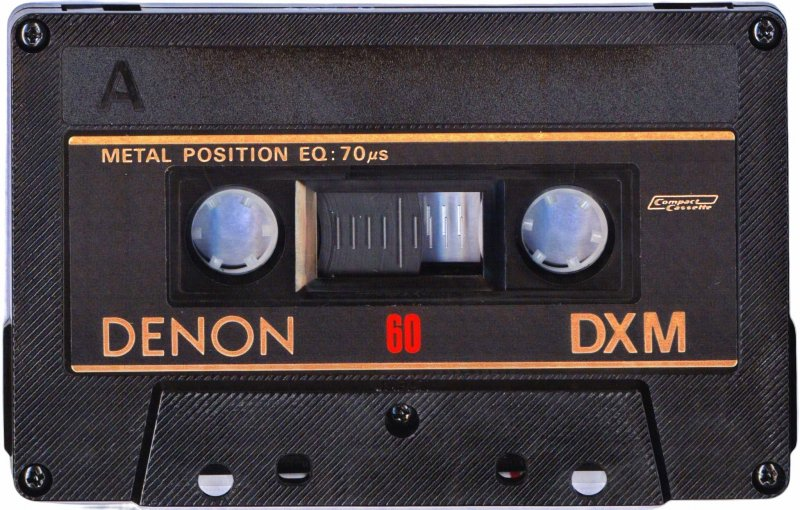 Compact Cassette Denon DXM 60 Type IV Metal 1978 Europe