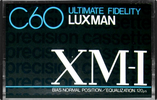 Compact Cassette Luxman XM-I 60 Type I Normal 1978 Japan