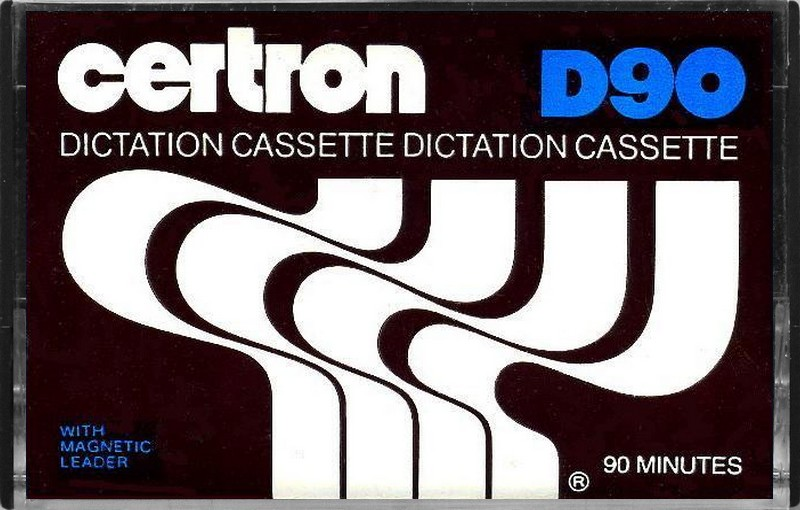 Compact Cassette Certron 60 Dictating Cassette 1978 Mexico