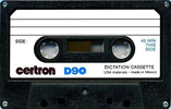Compact Cassette Certron 60 Dictating Cassette 1978 Mexico