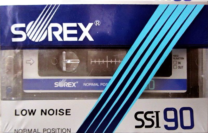 Compact Cassette Sorex SS-I 90 Type I Normal 1987 South Korea