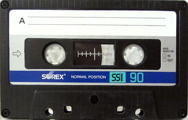 Compact Cassette Sorex SS-I 90 Type I Normal 1987 South Korea