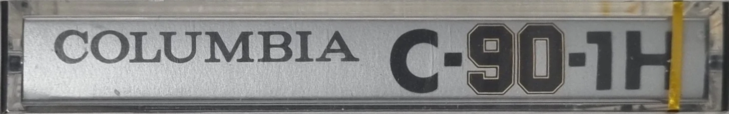 Compact Cassette Columbia 1H 90 "Mister Glothree" Type I Normal 1977 Japan