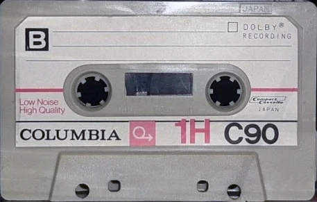 Compact Cassette Columbia 1H 90 "Mister Glothree" Type I Normal 1977 Japan