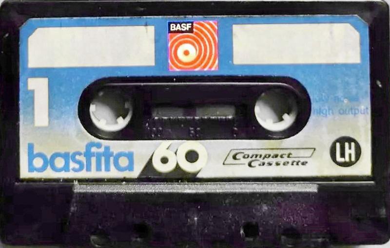 Compact Cassette BASF LH 60 "Basfita" Type I Normal 1973 Brazil
