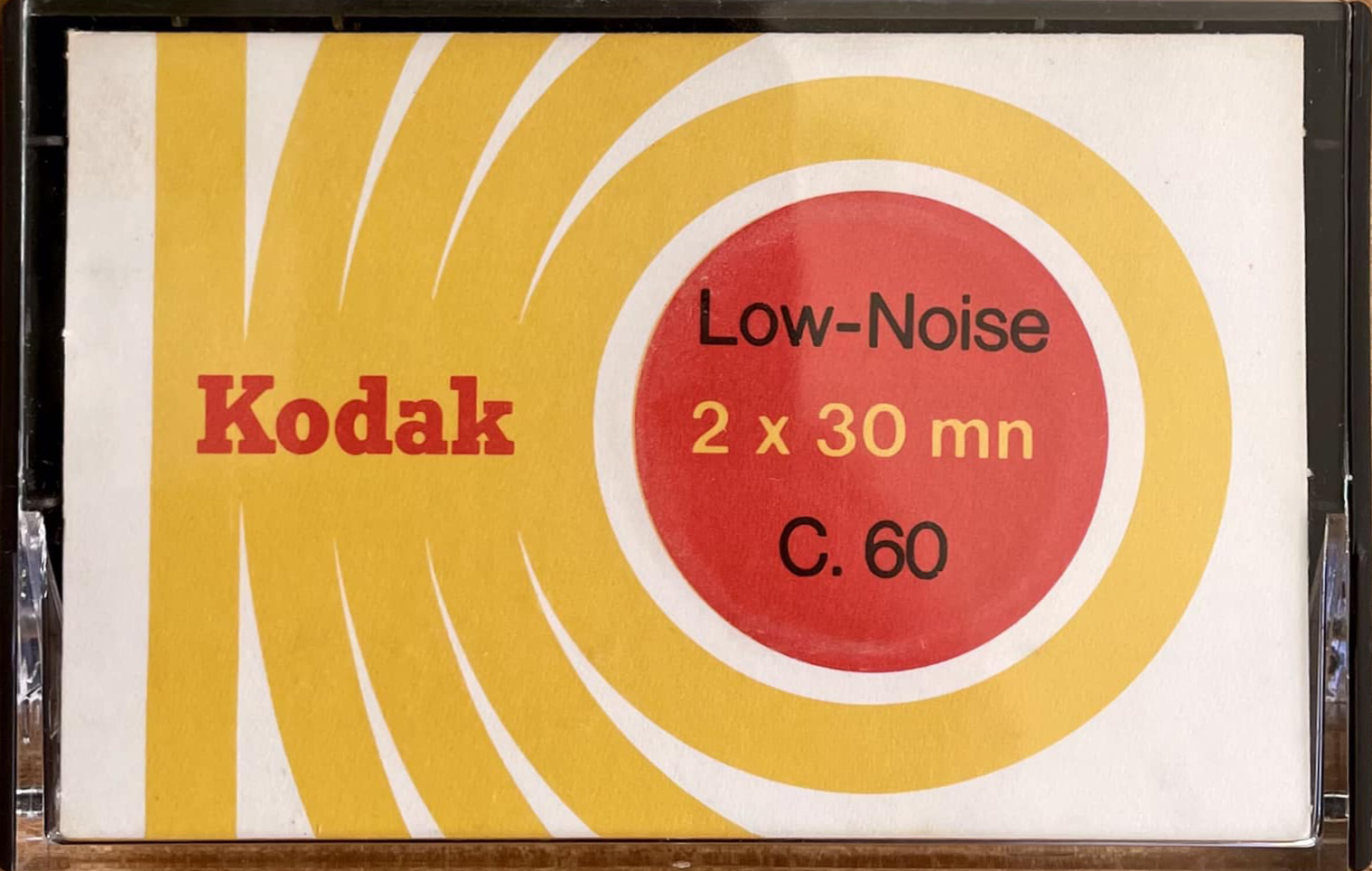 Compact Cassette Kodak 60 Type I Normal 1971 Europe