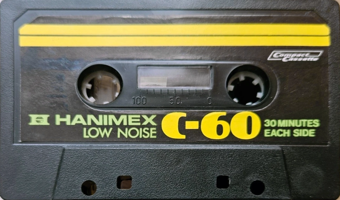 Compact Cassette Hanimex 60 Type I Normal Hong Kong