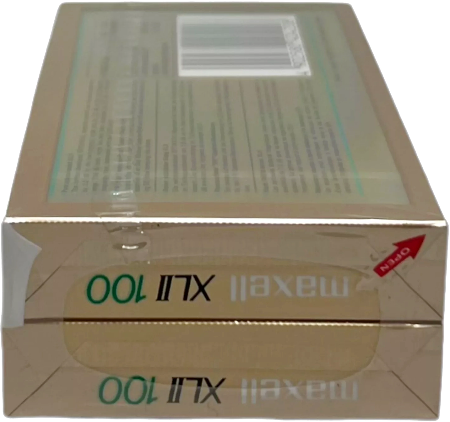 2 pack Maxell XLII 100 "Bicentennial pack 200" Type II Chrome 1986 Europe