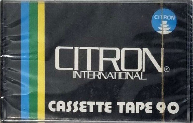 Compact Cassette Citron 90 Type I Normal Hong Kong