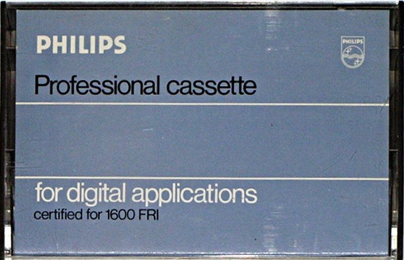 Compact Cassette Philips 60 "LGH 6003" Type I Normal Europe