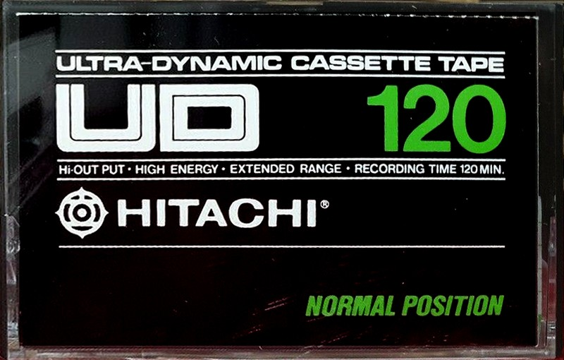 Compact Cassette Hitachi UD 120 Type I Normal 1976 USA