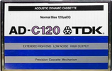 Compact Cassette TDK AD 120 Type I Normal 1979 Japan