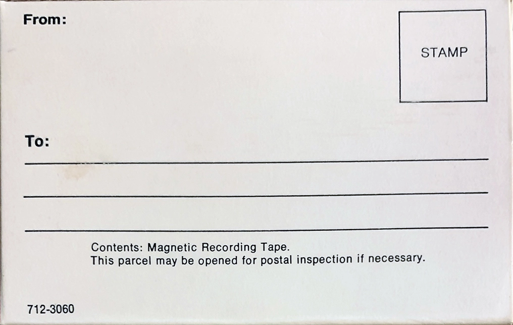Compact Cassette Longines Symphonette 60 Type I Normal 1968 USA