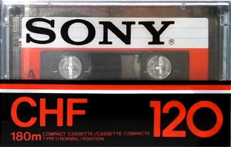 Compact Cassette Sony CHF 120 Type I Normal 1978 North America