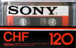 Compact Cassette Sony CHF 120 Type I Normal 1978 North America