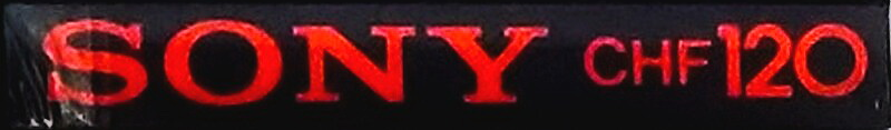 Compact Cassette Sony CHF 120 Type I Normal 1978 North America
