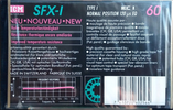 Compact Cassette ICM SFX-I 60 Type I Normal 1990 Europe