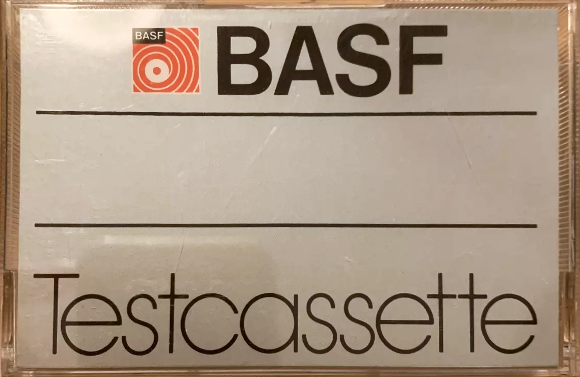 Compact Cassette BASF Test Cassette Germany