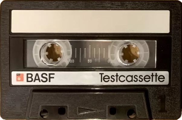 Compact Cassette BASF Test Cassette Germany