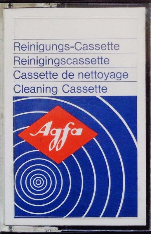 Compact Cassette AGFA Cleaning Cassette Germany