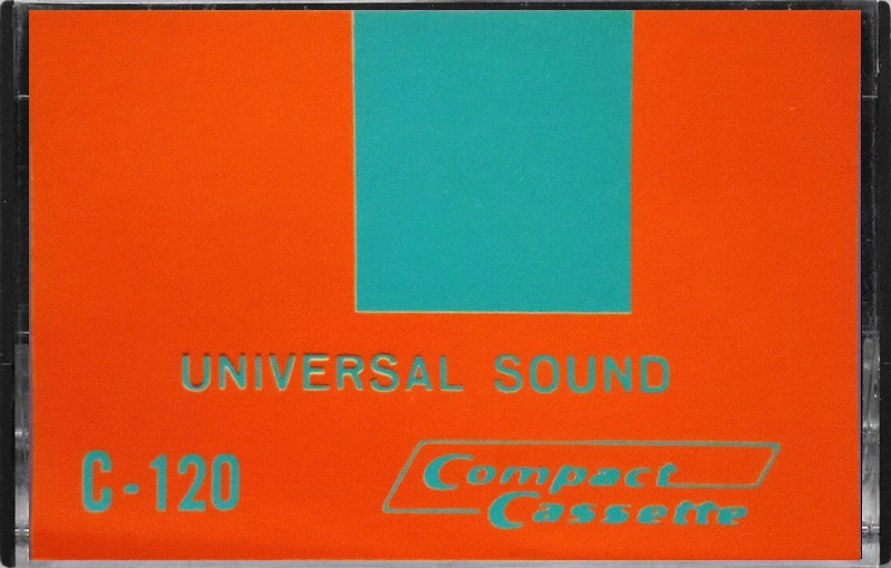 Compact Cassette Universal Sound 120 Type I Normal Hong Kong