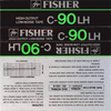 Compact Cassette Fisher LH 90 Type I Normal 1982 USA