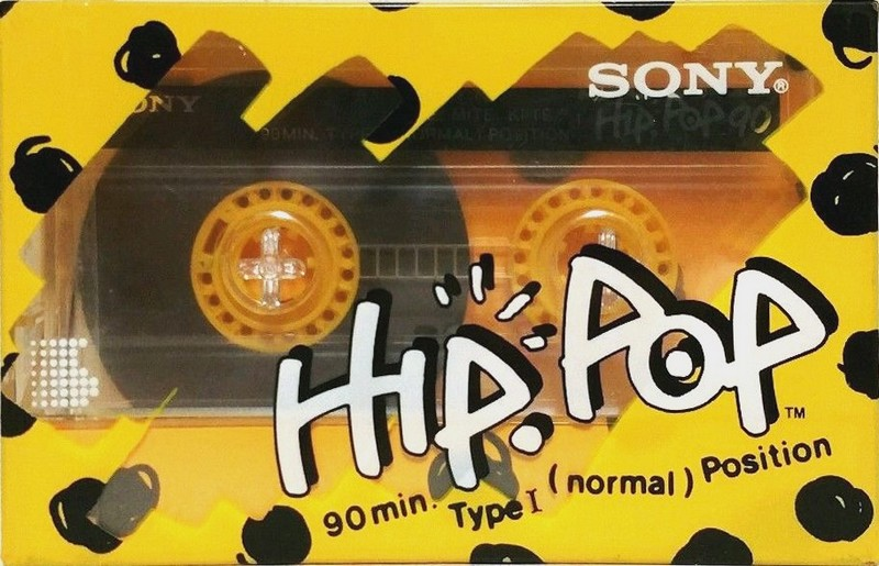 Compact Cassette Sony Hip-Pop 90 Type I Normal 1988 USA