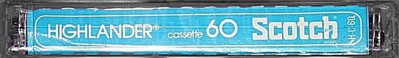 Compact Cassette Scotch Highlander 60 Type I Normal 1979 USA