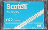 Compact Cassette Scotch Highlander 60 Type I Normal 1979 USA