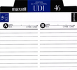 Compact Cassette Maxell UDI / UD1 46 Type I Normal 1988 Europe
