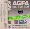 Compact Cassette AGFA Stereochrom 90+6 Type II Chrome 1980 Europe