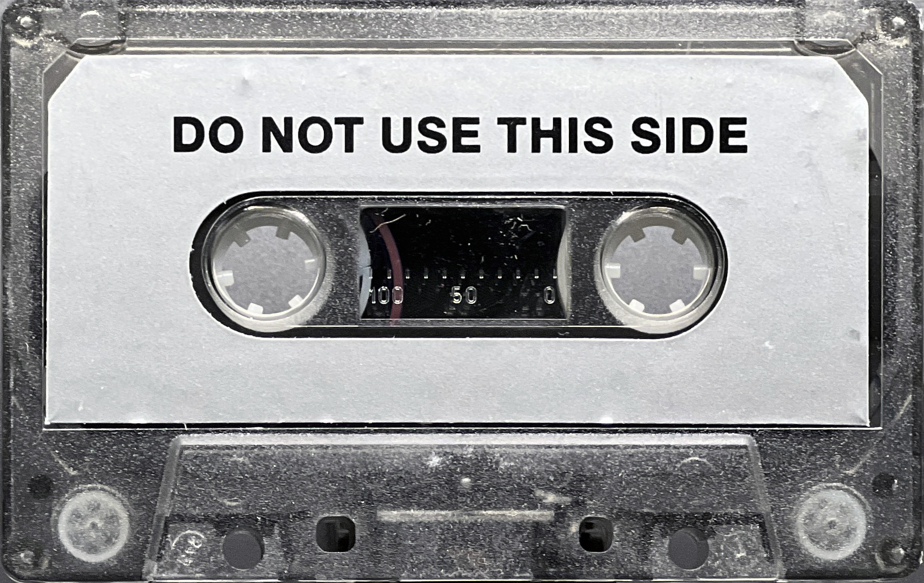 Compact Cassette Scotch Cleaning Cassette 1981 USA