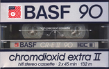Compact Cassette BASF Chromdioxid Extra II 90 "CR-E II" Type II Chrome 1985 USA