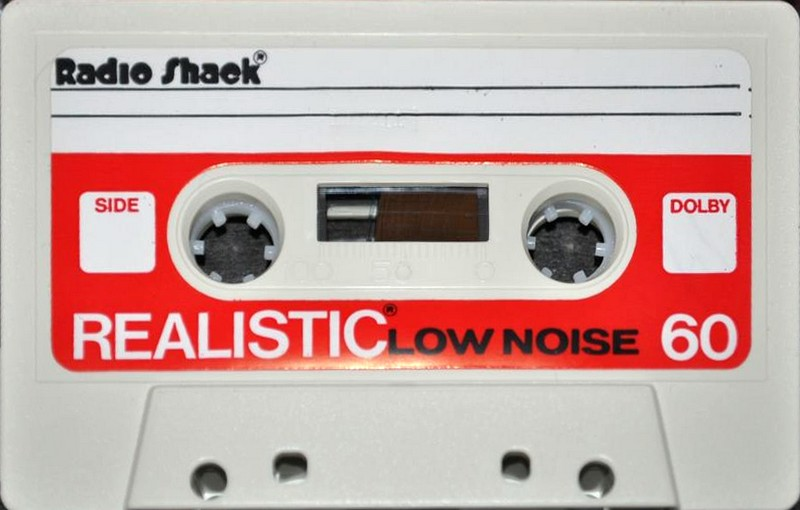 Compact Cassette Realistic 60 Type I Normal 1978 USA