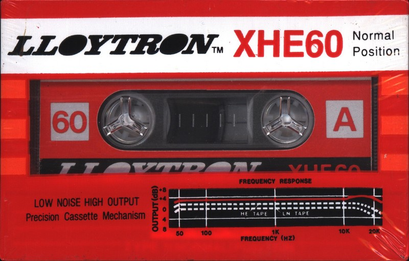 Compact Cassette Lloytron XHE 60 Type I Normal 1994 Europe