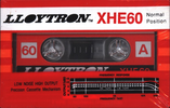 Compact Cassette Lloytron XHE 60 Type I Normal 1994 Europe