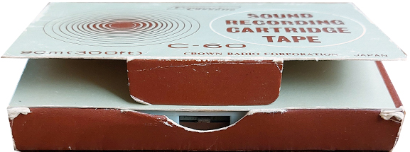 Compact Cassette Crown / Crown Radio Corporation 60 "AM-N-74" Demonstration Tape 1968 USA