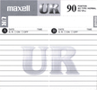 Compact Cassette Maxell UR 90 Type I Normal 2002 Europe