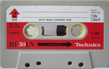 Compact Cassette Technics LN 30 "RT-30LN" Type I Normal 1978 Japan